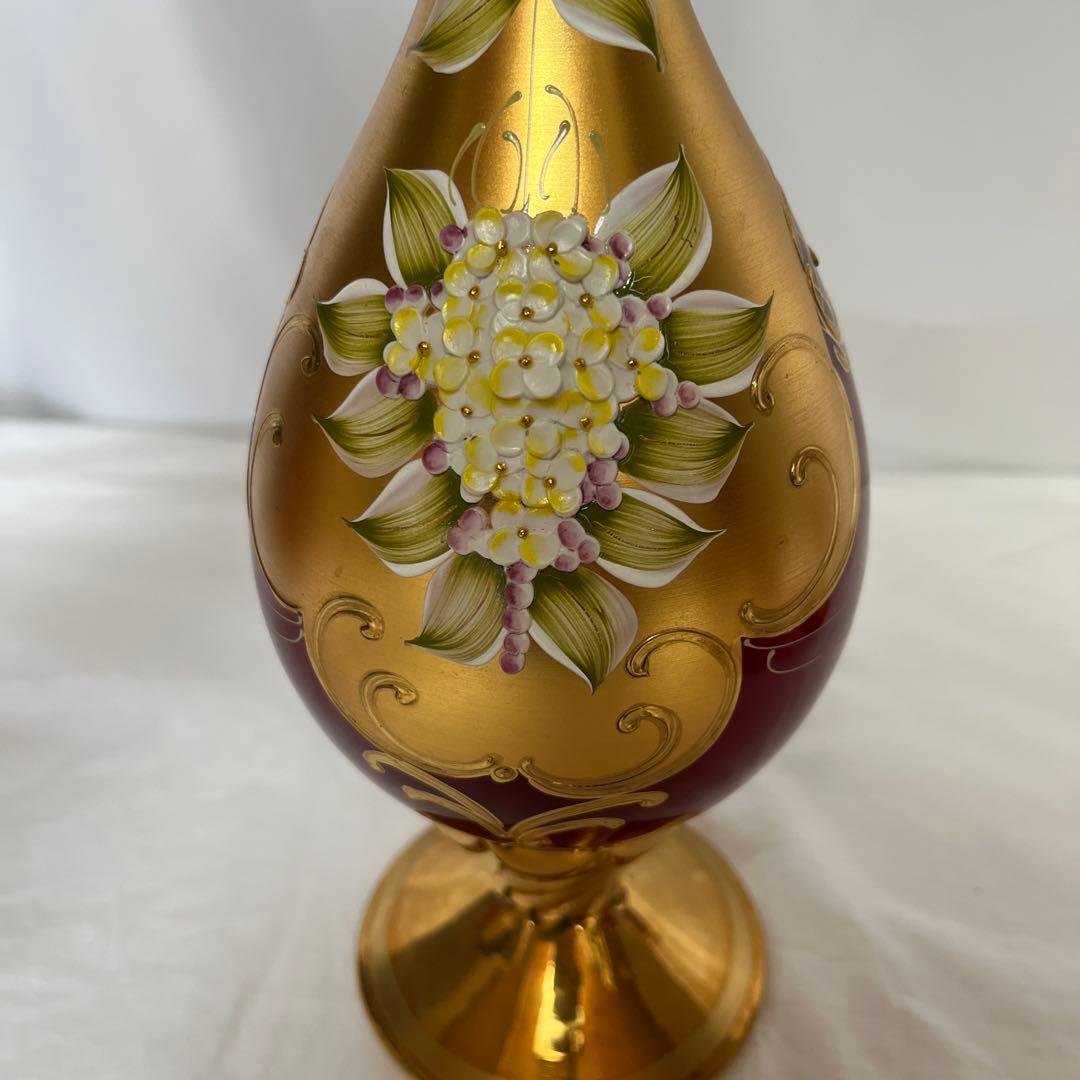 7点セット ベネチアングラス ムラーノグラス ムラーノ イタリア 24金