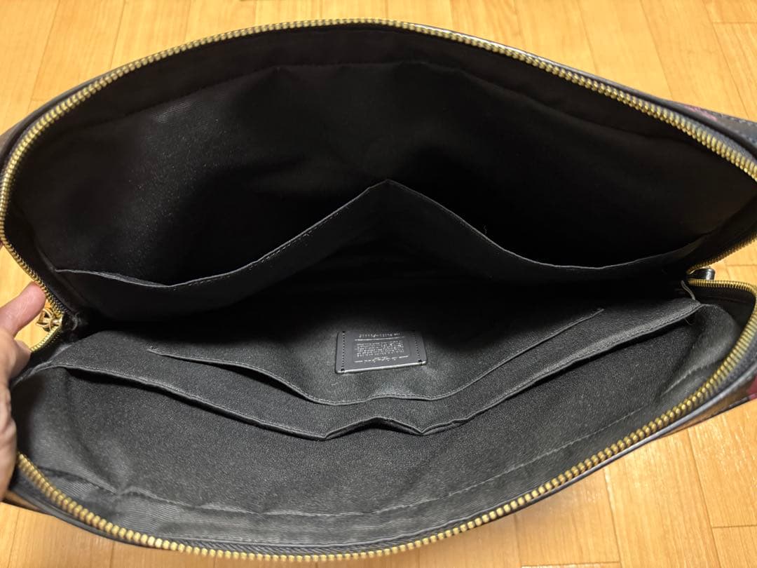 コーチ２wayビジネスバッグ　希少貴重デザイン　超美品　本物