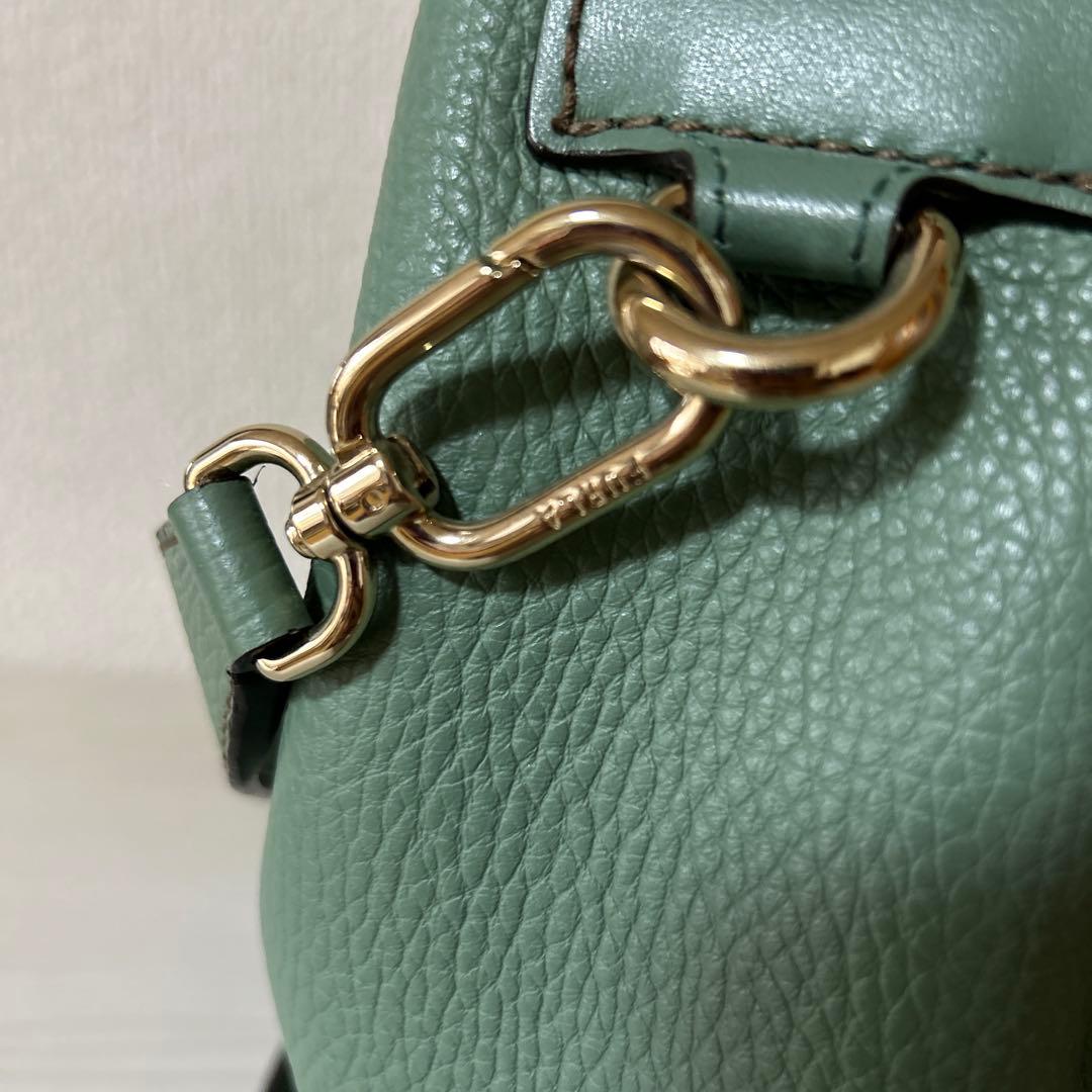 FURLA フルラ ミアステラ ショルダーバッグ 巾着 現行ロゴ