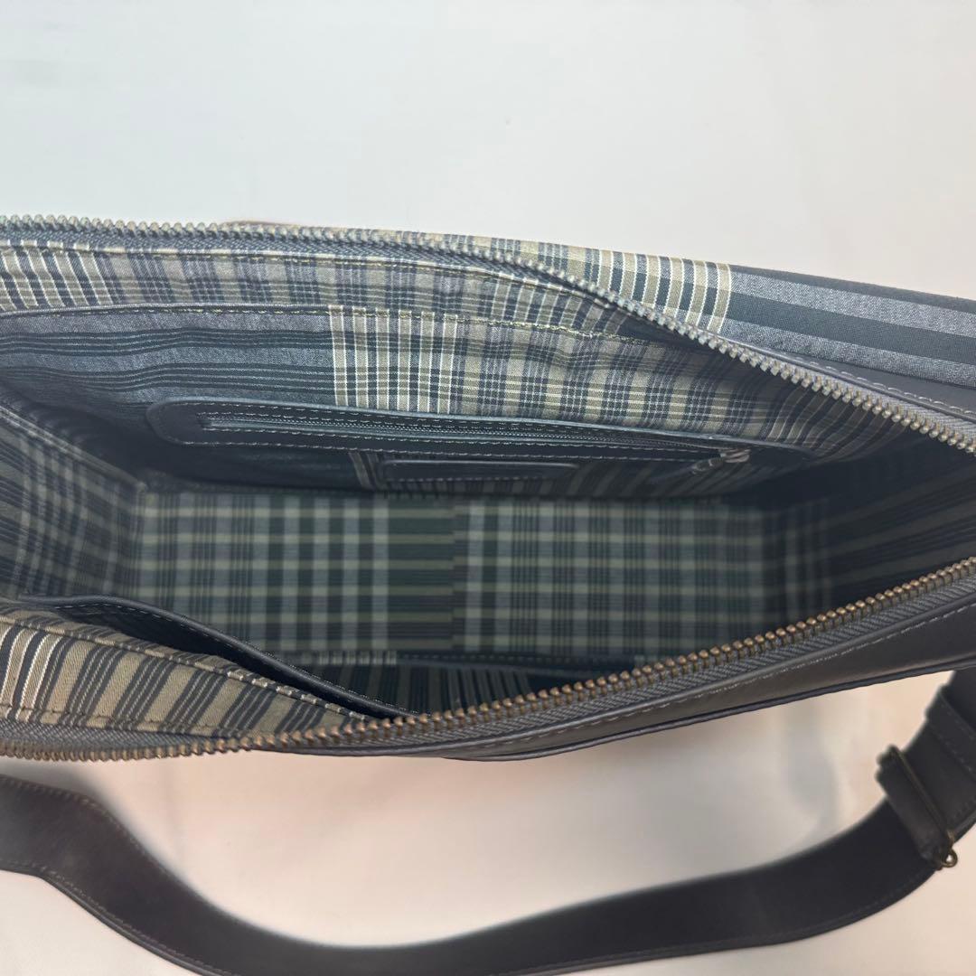 【MOTHERHOUSE】メッセンジャーバッグ　グレー　ビジネス