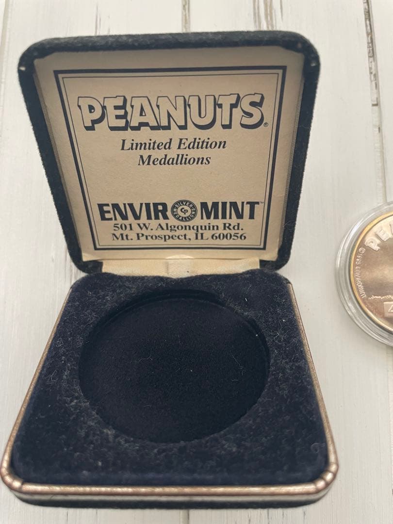 スヌーピーメダルPEANUTS 45周年記念