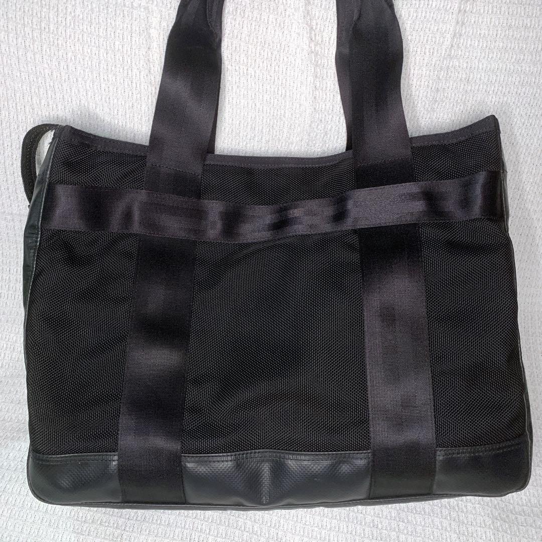 美品◎PORTER ポーター ヒート トート バッグ ビジネス ブラックA4