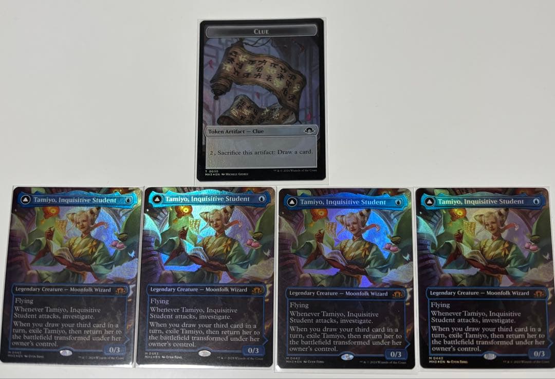 mtg 汚染された三角州 4枚 旧枠 日本語