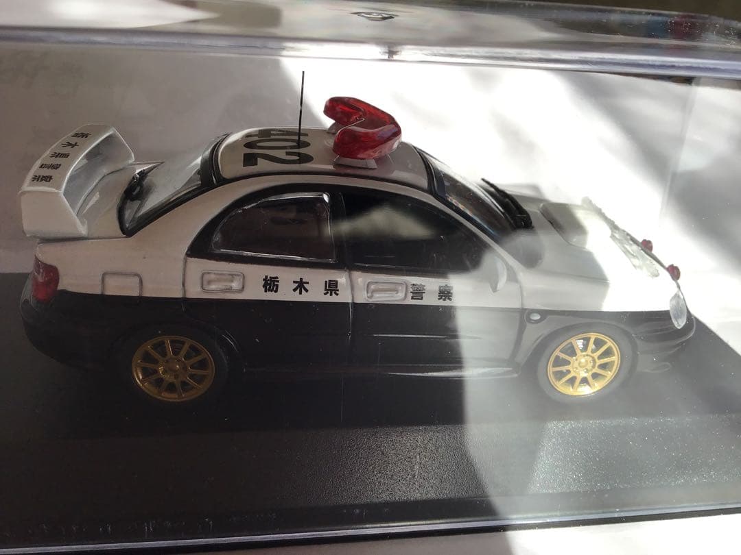レイズ 1／43スバルインプレッサWRX STIパトロールカー栃木県警察2004