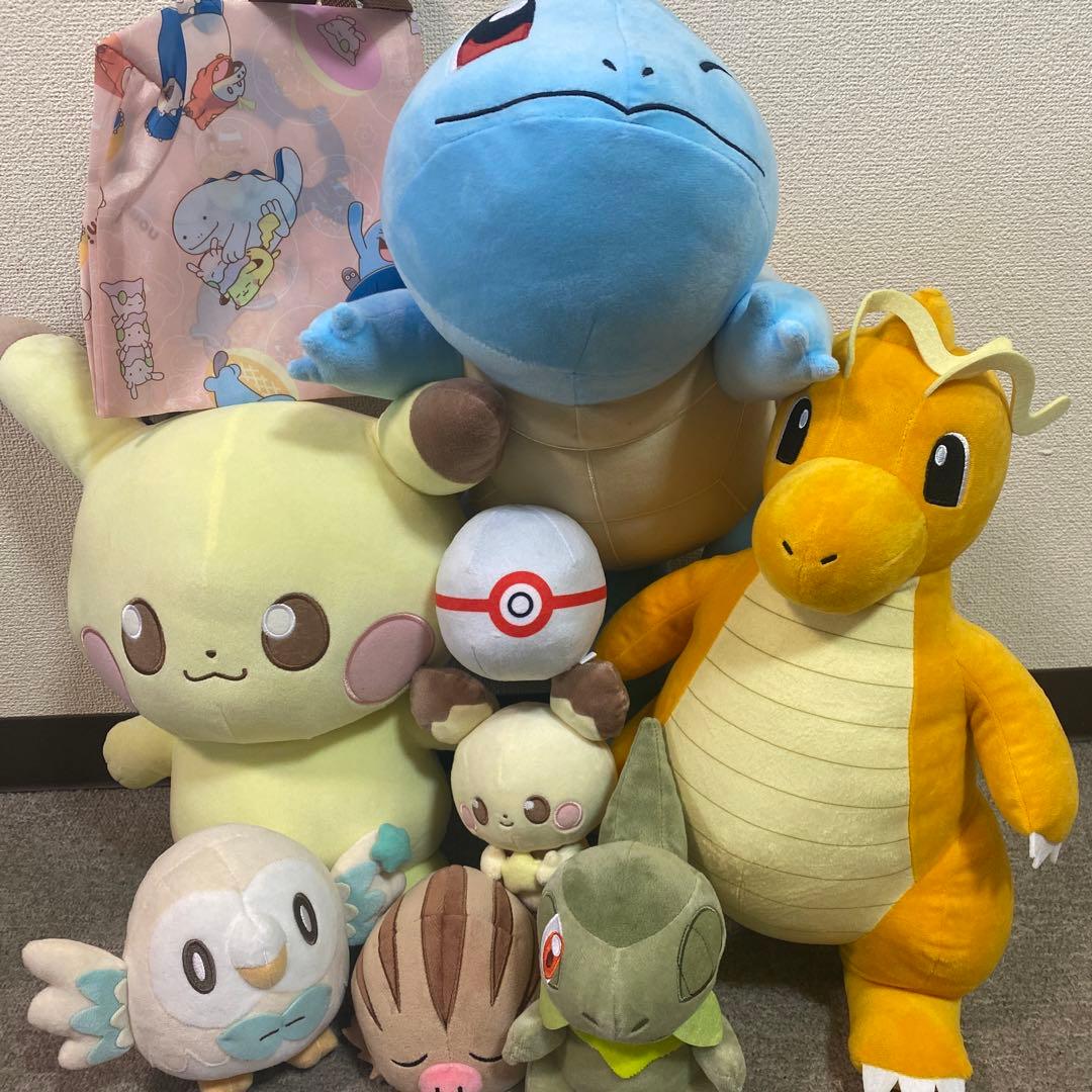 まとめ売り❗️ポケモン ぬいぐるみ8点セット