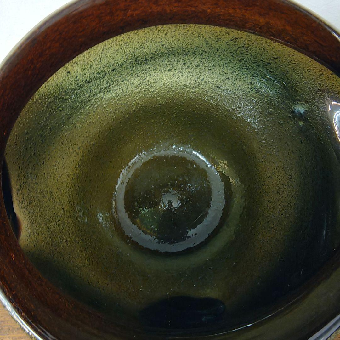 稲嶺盛吉】泡ガラス 花器 ワインクーラー 大作