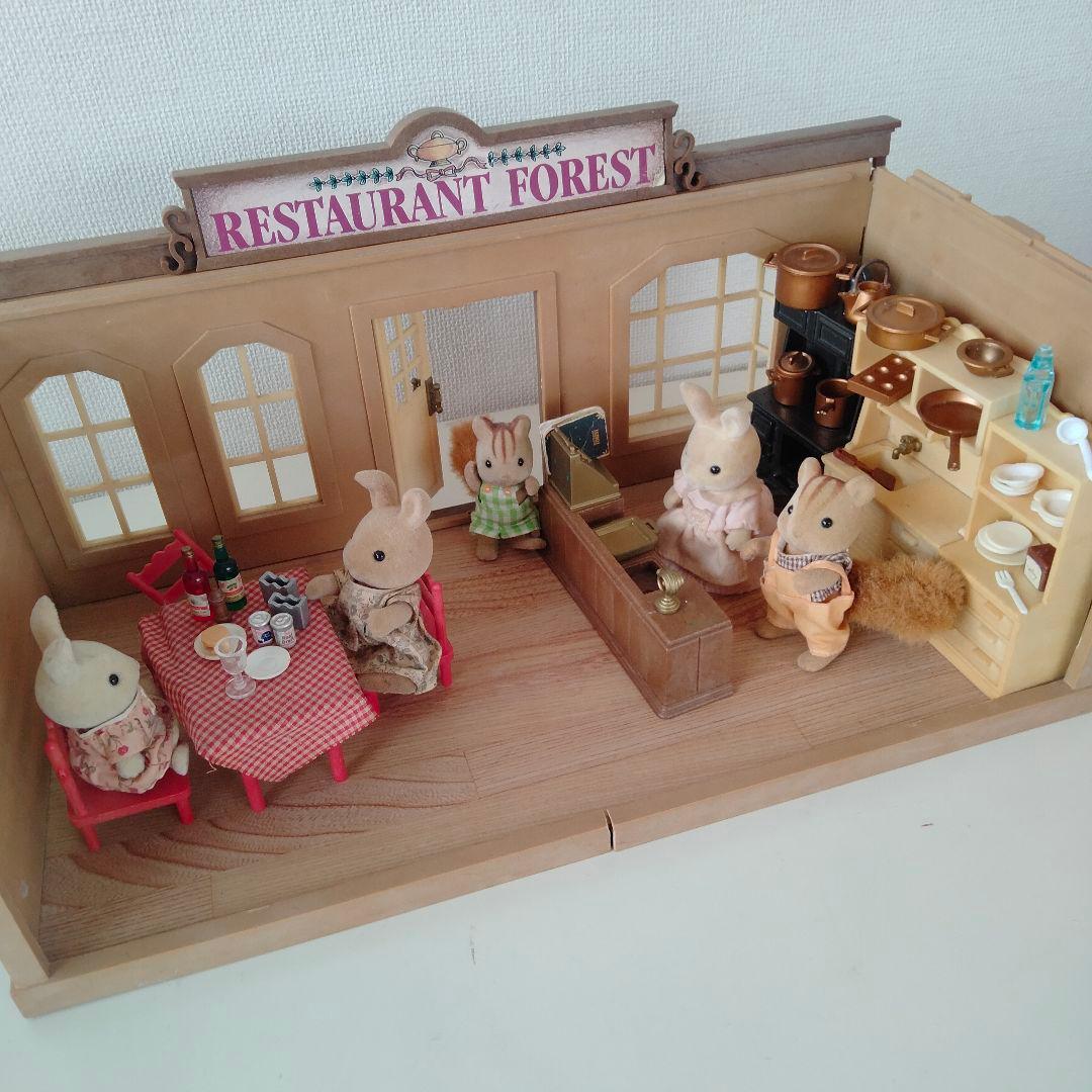 シルバニアファミリー 森のレストランセット（中古）