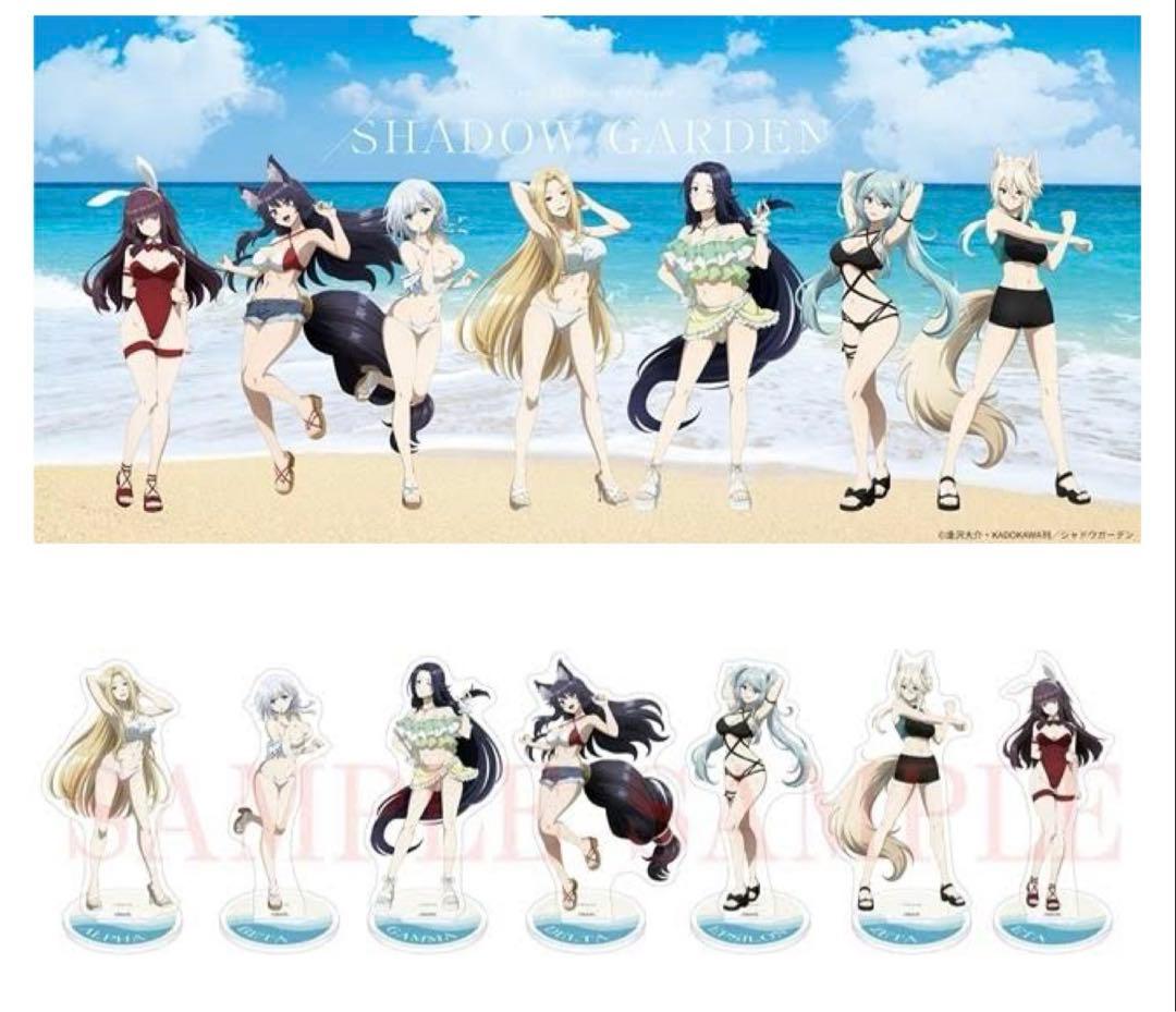 陰の実力者になりたくて　七陰スペシャルアクリルスタンド　ミツゴシ温泉ランド