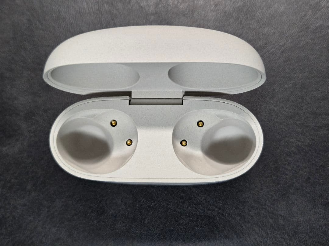 美品 SONY WF-1000XM5 プラチナシルバー 充電ケース - メルカリ
