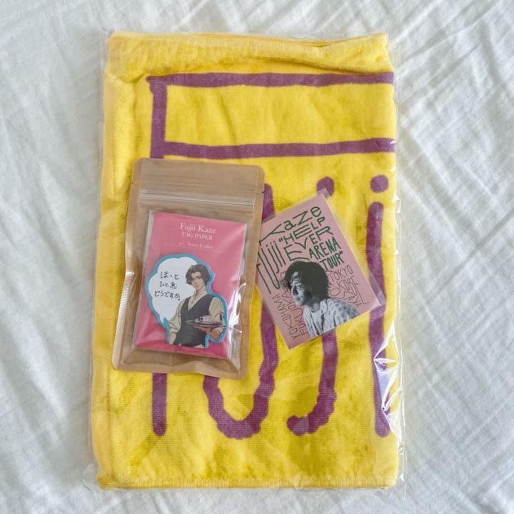 藤井風 新グッズ 3点セット トート・タオル・バンダナ 藤井風 新グッズ