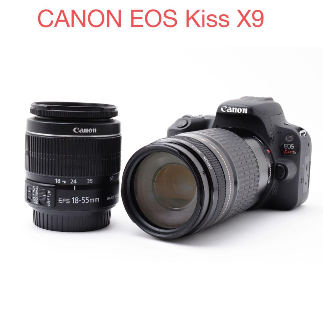 Wi-Fi/動画/保証/canon kiss x9標準レンズセット
