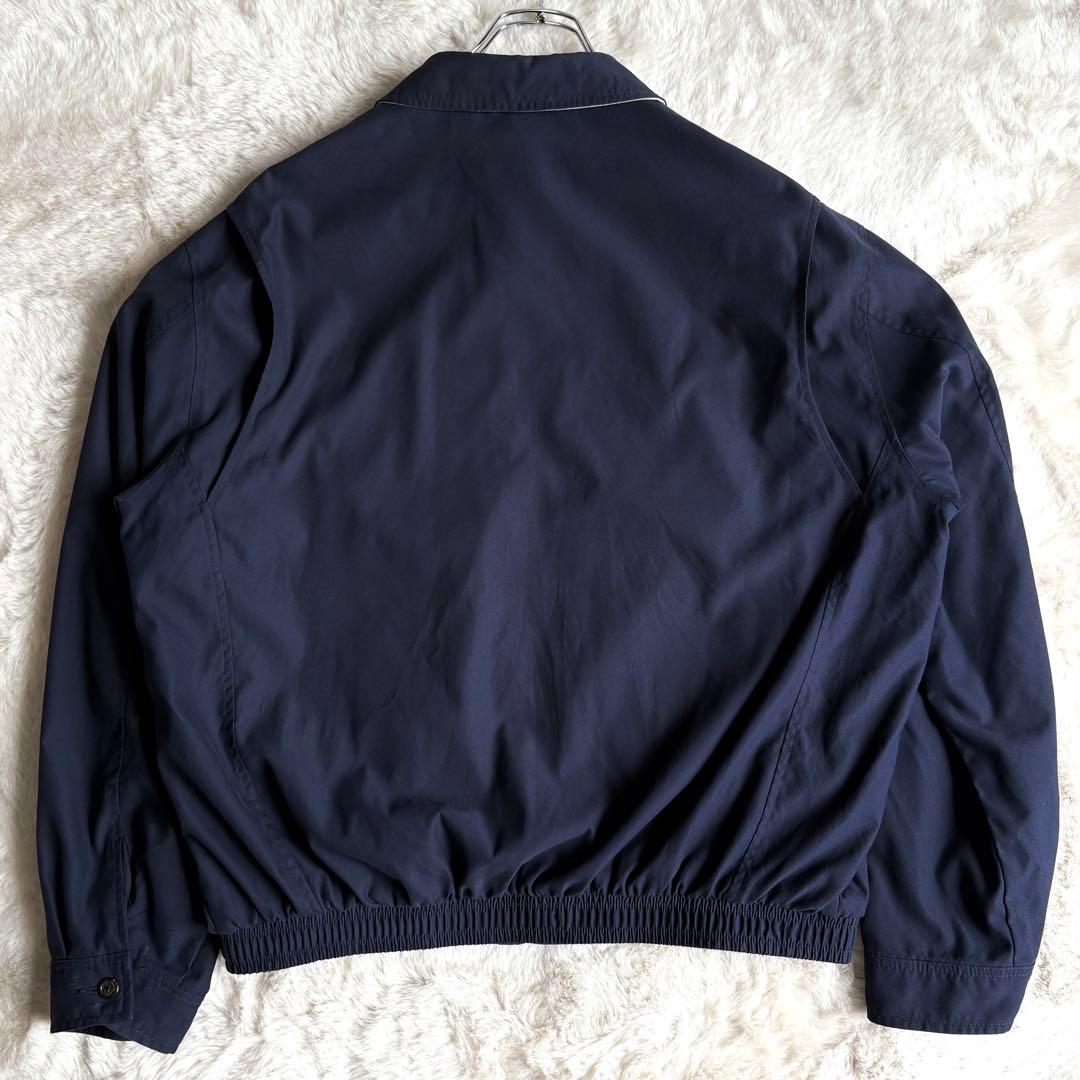 美品L✨ポロバイラルフローレン スウィングトップ 80's ネイビー チェック