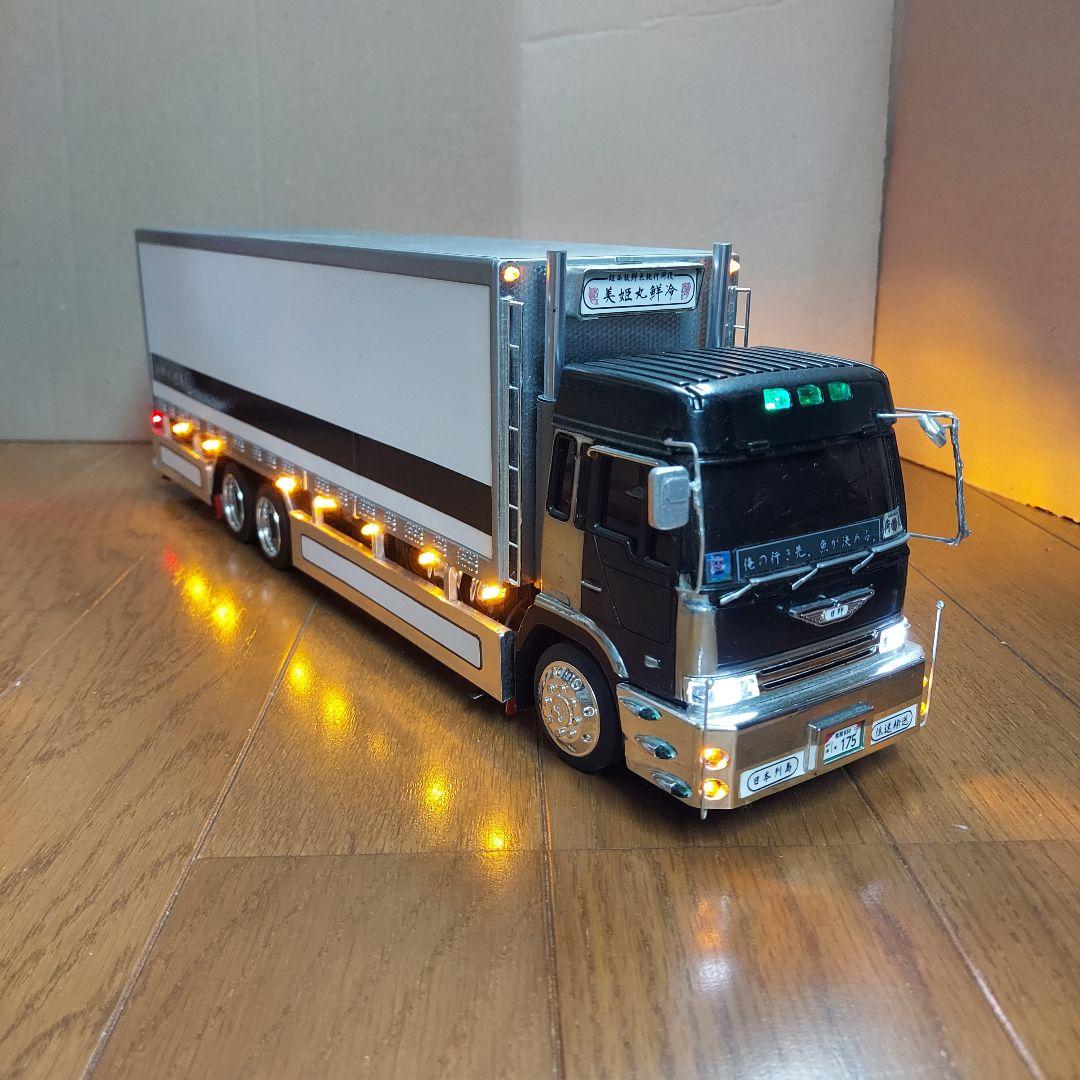 日野プロフィア○デコトラのラジコン○ほぼ自作○電飾装備！