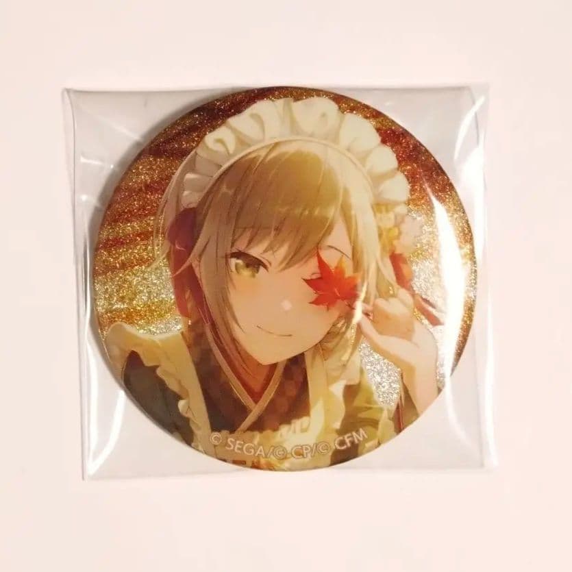 プロセカ 日野森志歩 グリッター缶バッジ - メルカリ