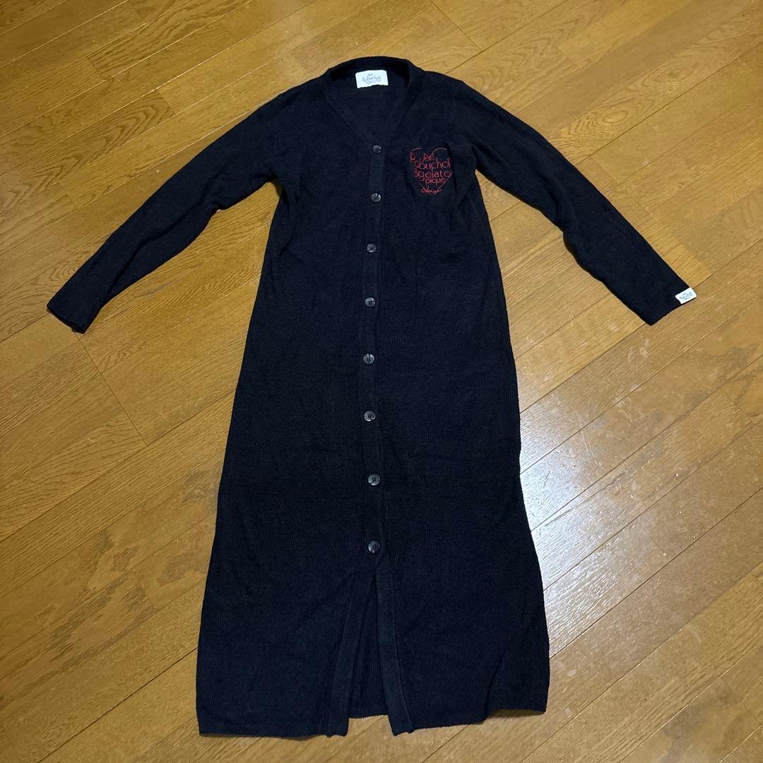 gelatopiqueJOELROBUCHONスムーズィーシルク前開きワンピース