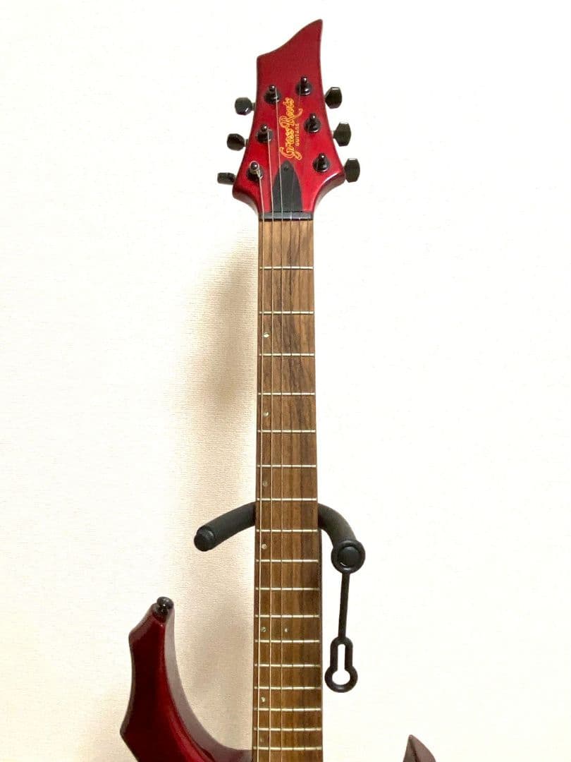 レア GrassRoots G-FR-56G レッド セットネック