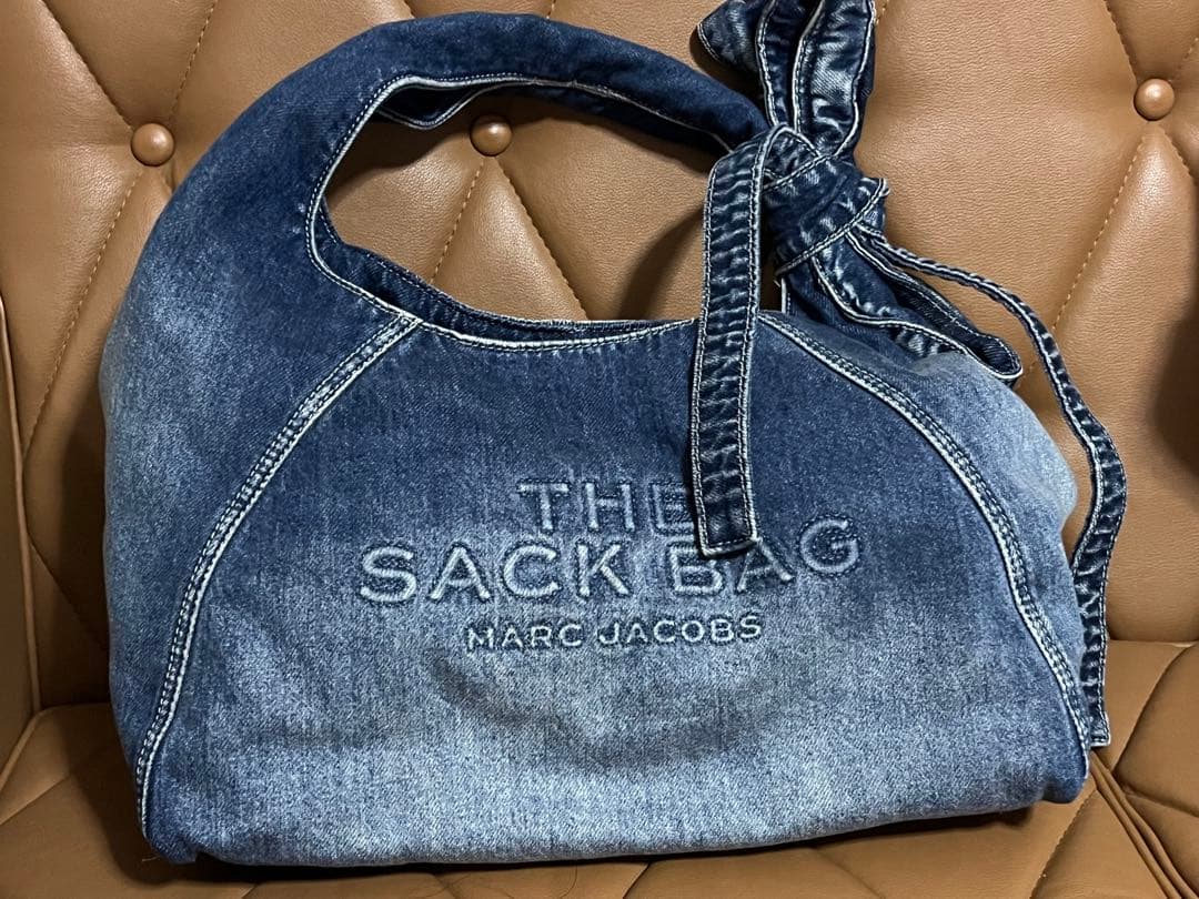 MARC JACOBS ザ　ボウ　デニム　サック　バッグ