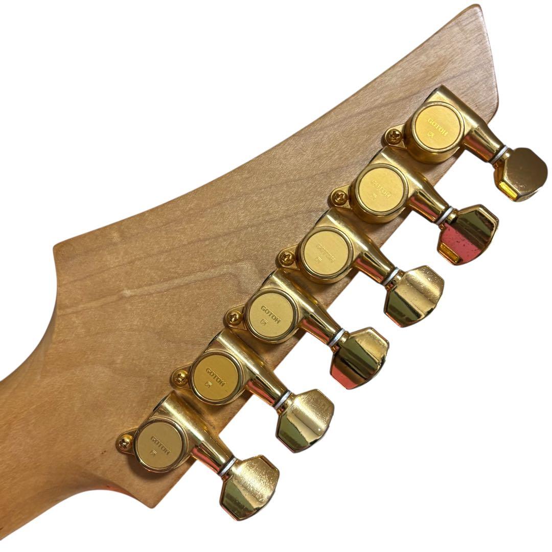 FERNANDES FGZ-400 キルトメイプル レッド エレキギター - メルカリ