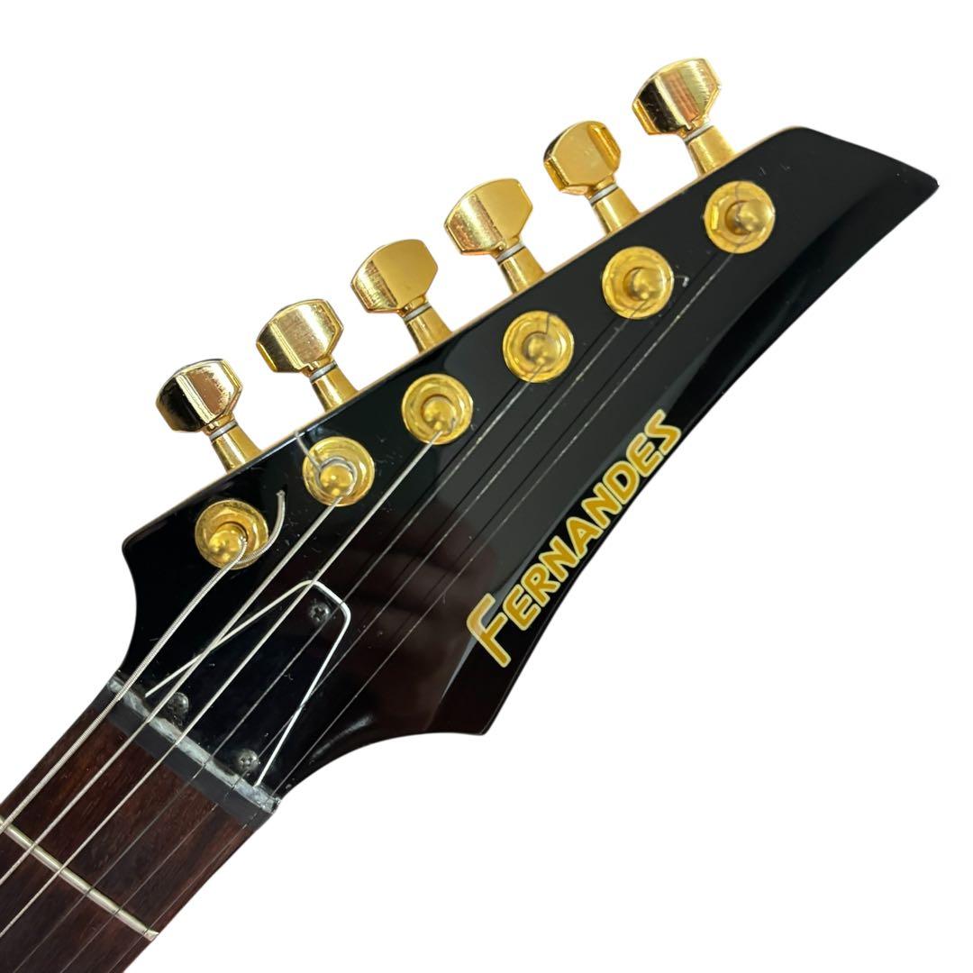 FERNANDES FGZ-400 キルトメイプル レッド エレキギター - メルカリ