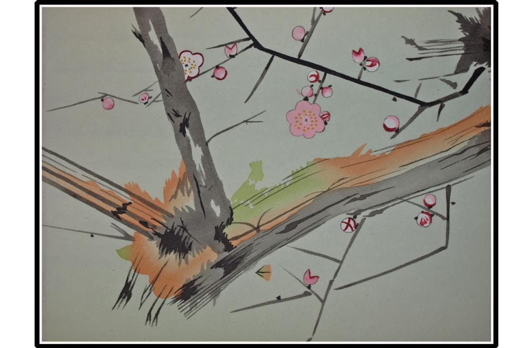 時代の掛軸　山水図肉筆保証　蔵整理不用品処理　日本美术品 X912C16-7