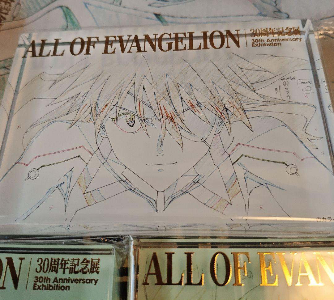 30周年 ALL OF EVANGELIONアクリルブロック アスカ 3點セット - メルカリ