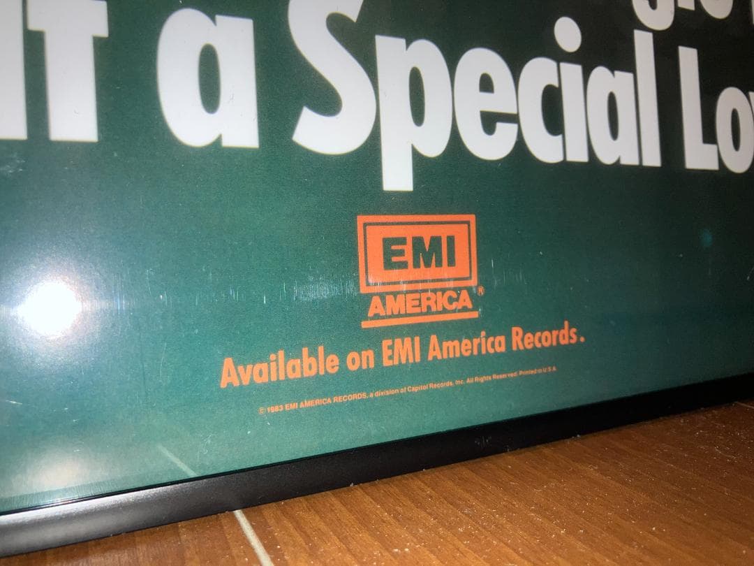 83年 エドロス デザイン！STRAYCATS ストレイキャッツ 額付