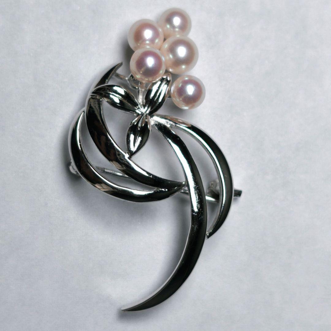 美品 最高級】ミキモト ブローチ パール フォーマル 皇室御用達 正規品