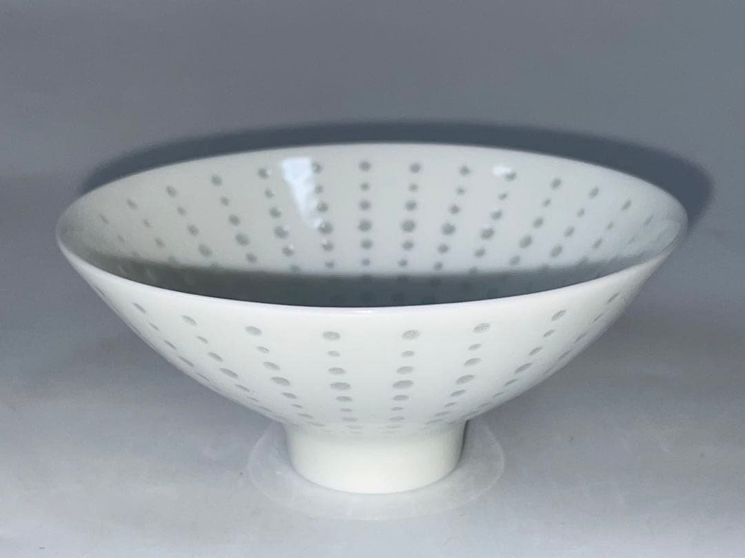 陶芸家　作家物　新里明士　光盃　酒器　蛍手　平盃　杯　現代アート