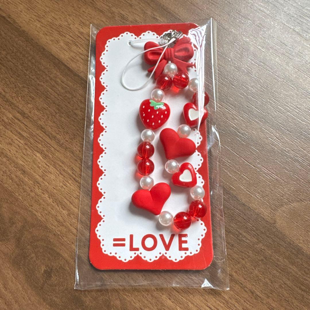 LOVE イコラブ 衣装モチーフビーズストラップ 猫衣装 イコラブ ＝LOVE