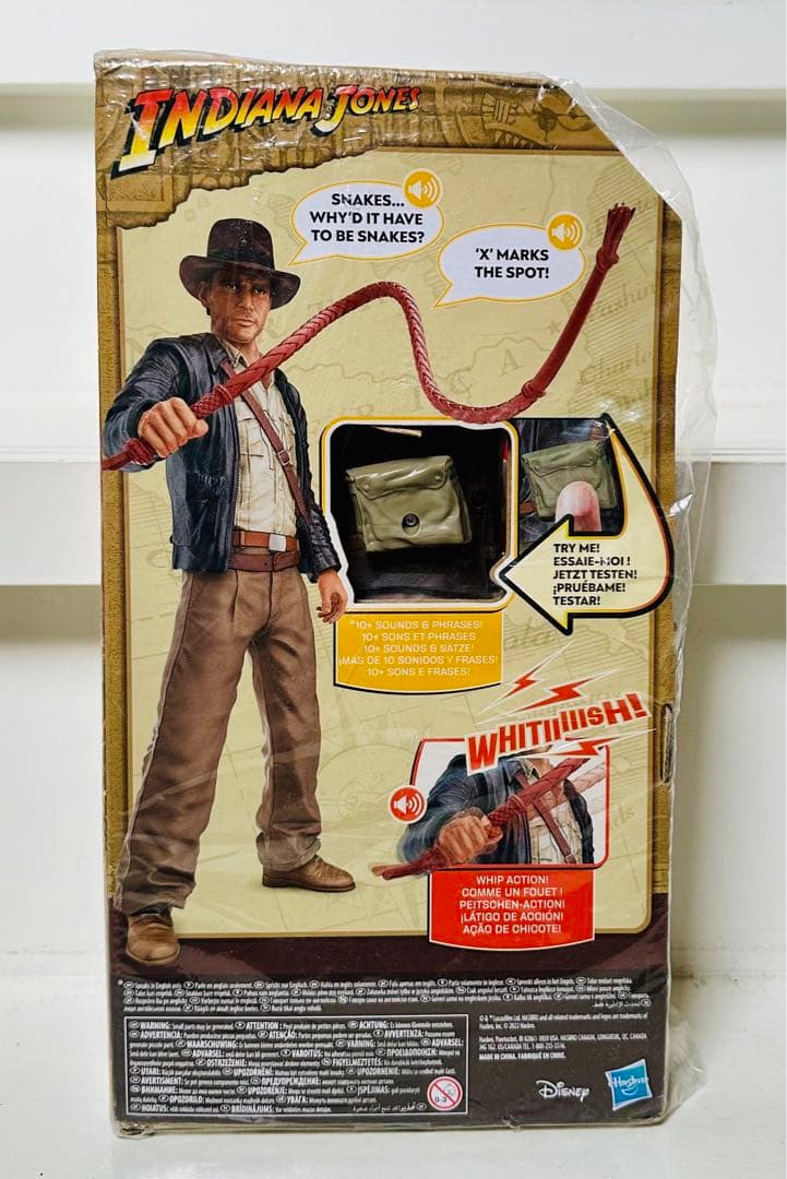 HASBRO／ウィップ・アクション・インディジョーンズ・アクション・フィギュア