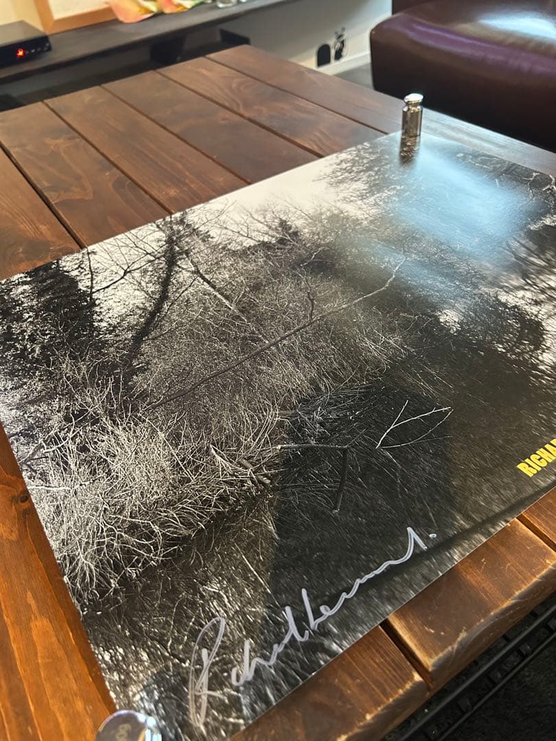 写真家Richard Learoyd 自筆サイン入りエキシビションポスター