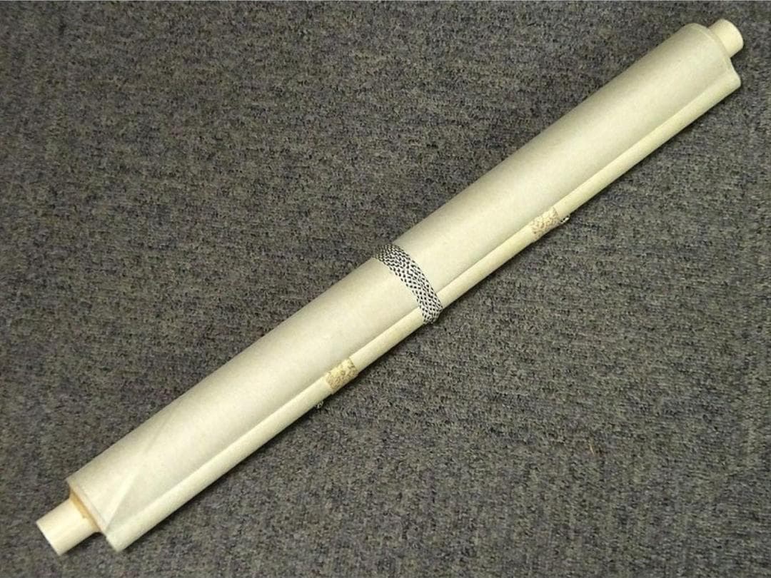 掛軸 藤井春生『双鶴図』日本画 絹本 肉筆 無地箱付 掛け軸 p12253