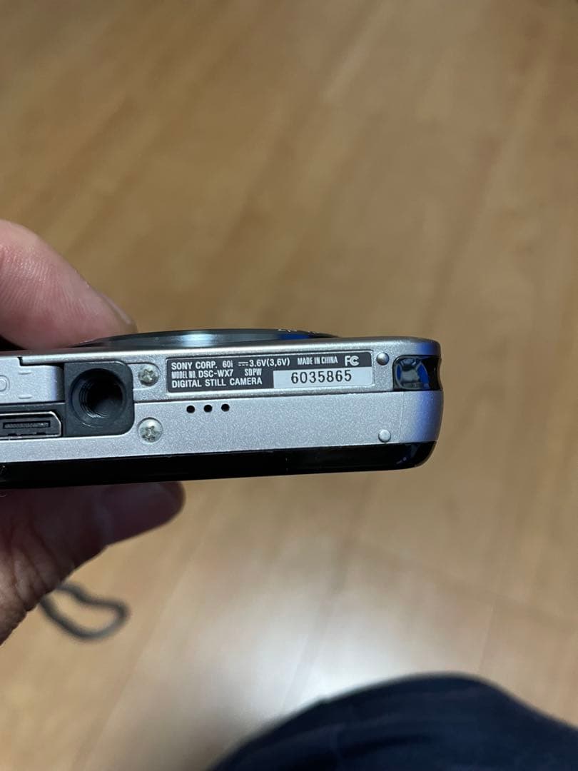 【動作確認済】Sony Cyber-shot dsc-wx7 16.2MP 中古