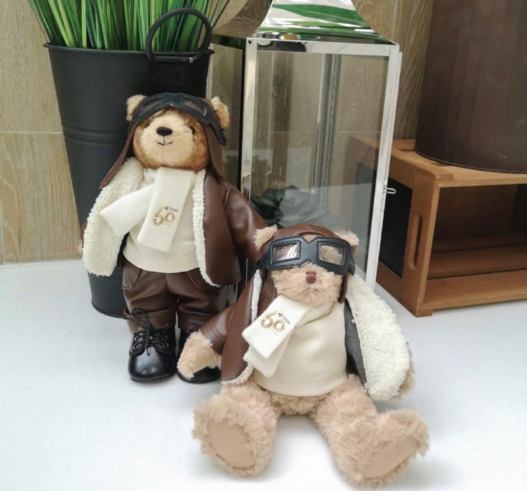 【激レア】タイ国際航空60周年ノベルティ ベアー