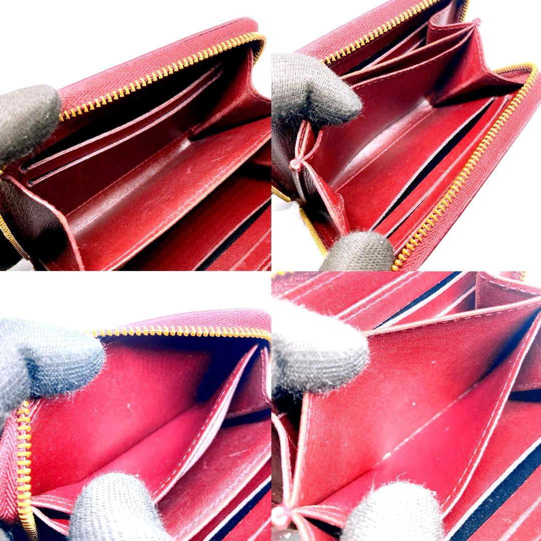 818 ルイヴィトン モノグラム　レオパード　折り財布　ジッピーパース