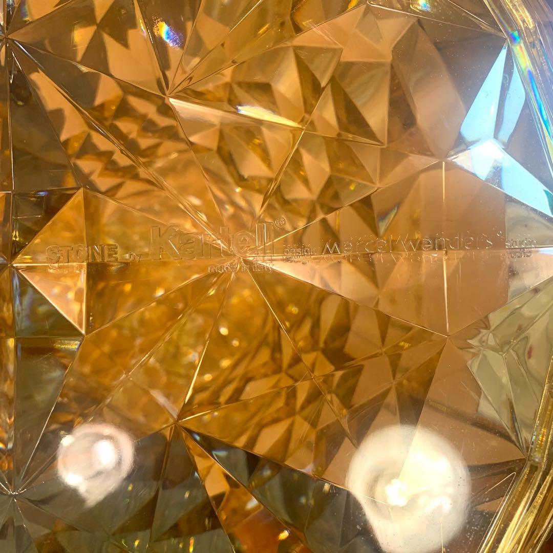 【正規品】 Kartell カルテル Stone ストーン スツール イエロー