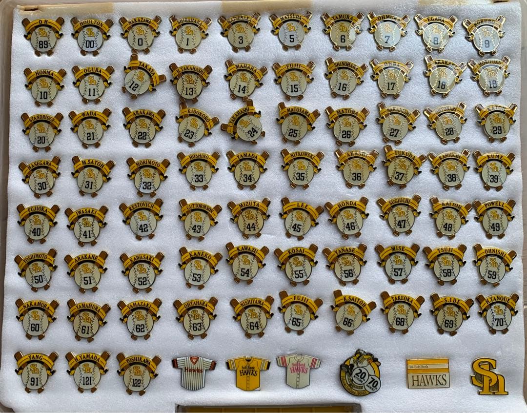 レア　ソフトバンクホークス　ダイエーホークス　ピンバッジ　未使用