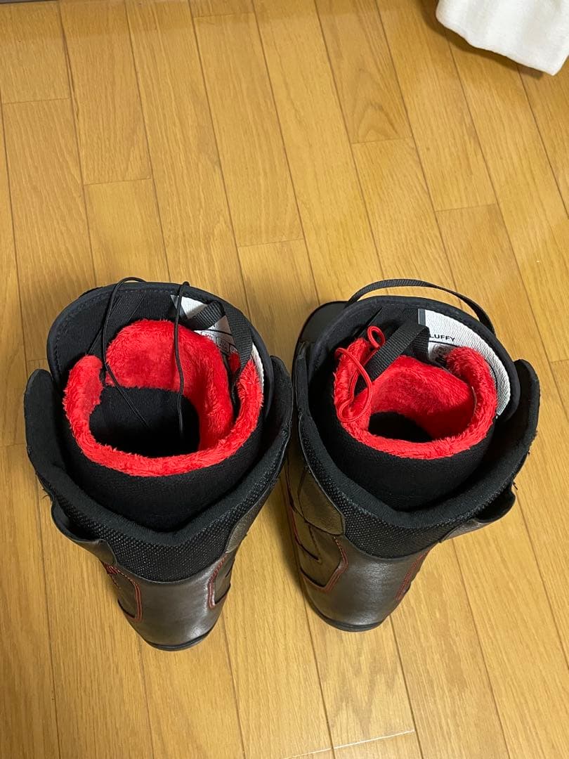 DEELUXE スノーボードブーツ 黒/赤