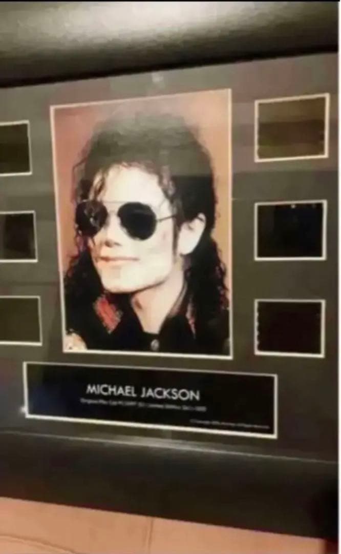 MichaelJackson証明書写真ネガフィルムコレクションフォト