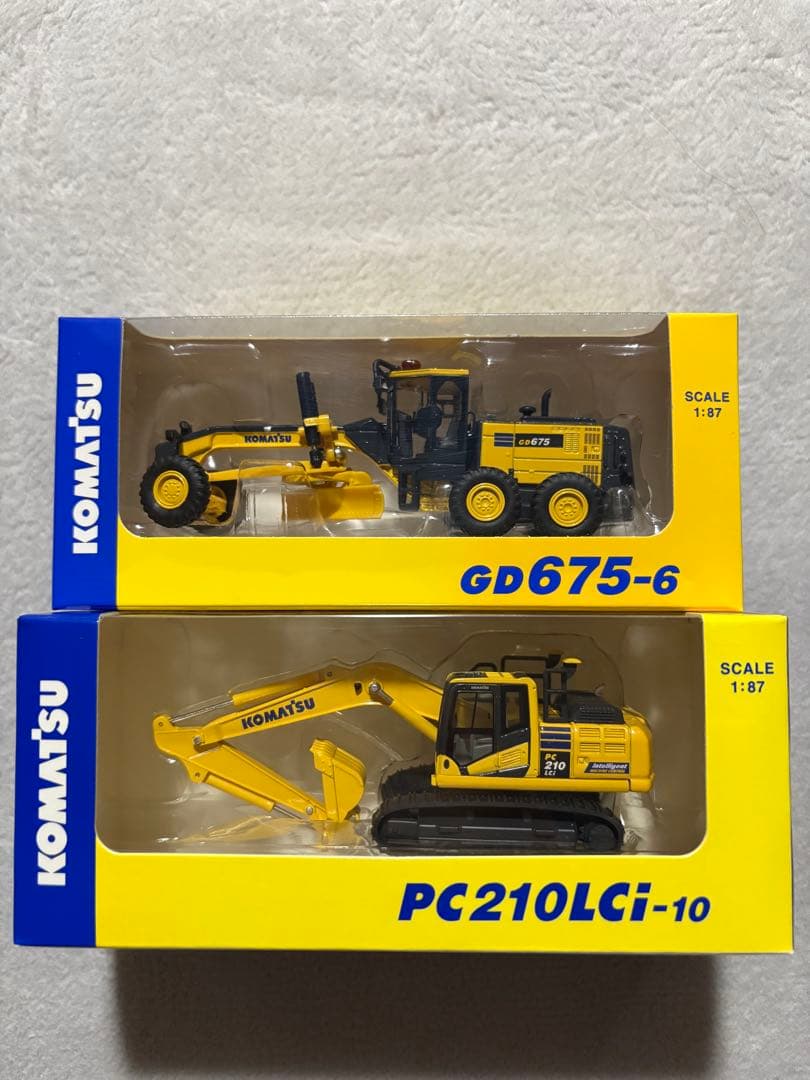 コマツ(KOMATSU) オリジナルミニチュア11点セット＋新規1点