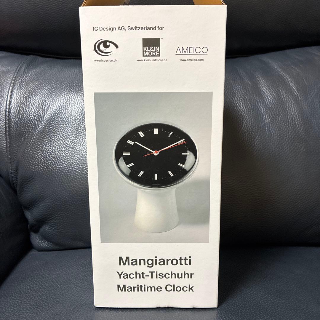 アンジェロ・マンジャロッティ 置き時計 セクティコン ドイツ - メルカリ
