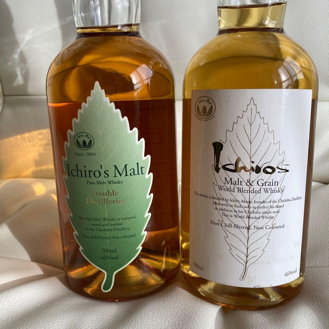 貴重な初期ボトル2本セット】イチローズモルト ダブルディスティラリーズ等