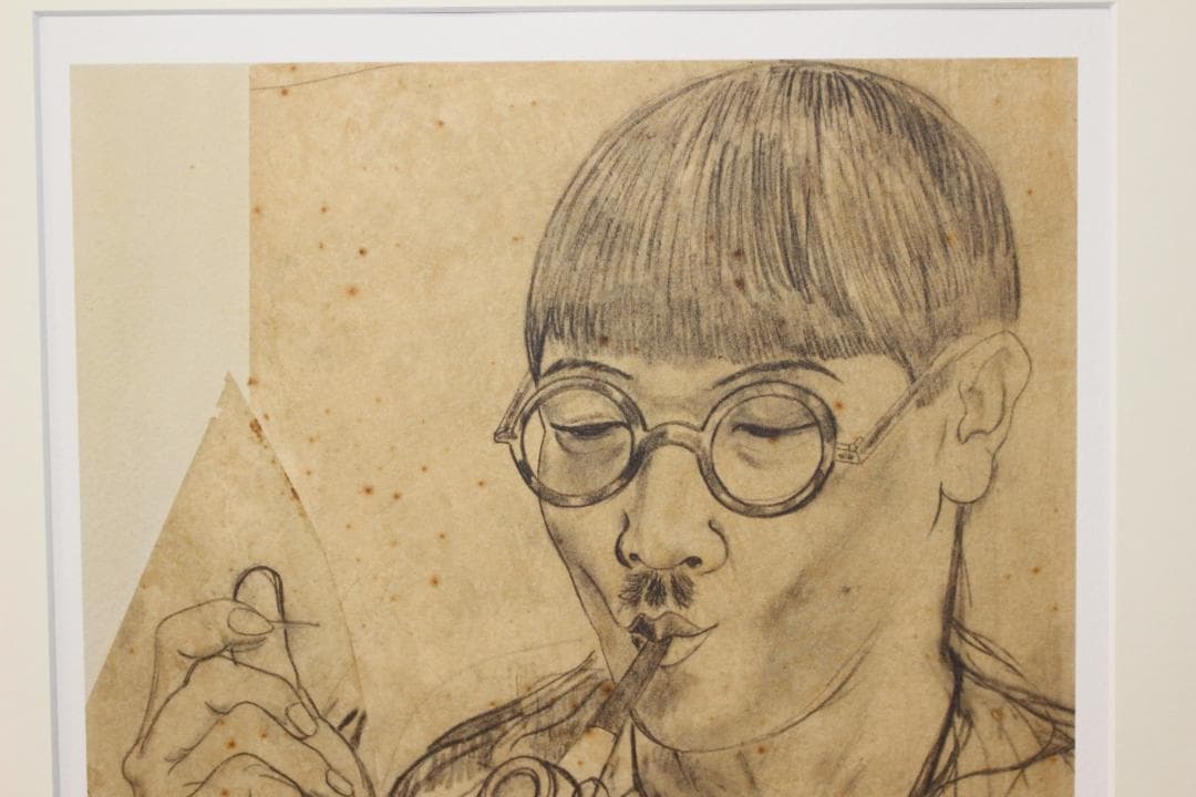 藤田嗣治 リトグラフ 「自画像」 250部限定 エスタンプ