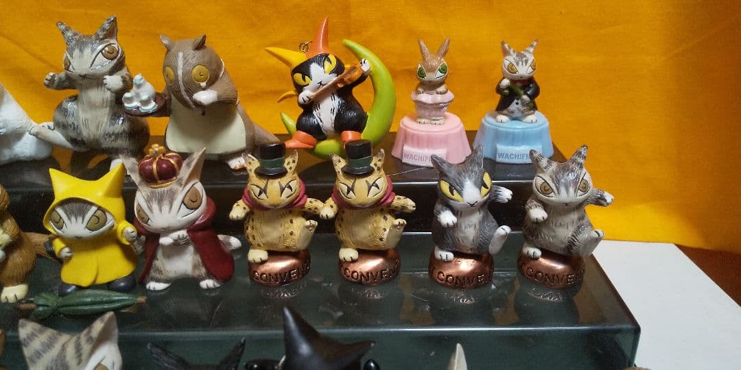 わちふぃーるど 猫のダヤン フィギュアコレクション 陶器 グッズセット