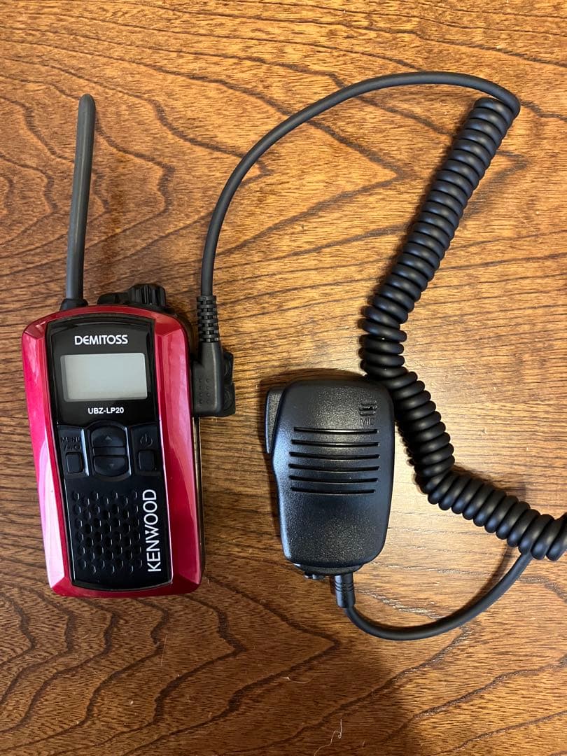 KENWOOD UBZ-LP20 トランシーバー 用 スピーカーマイク5個セット