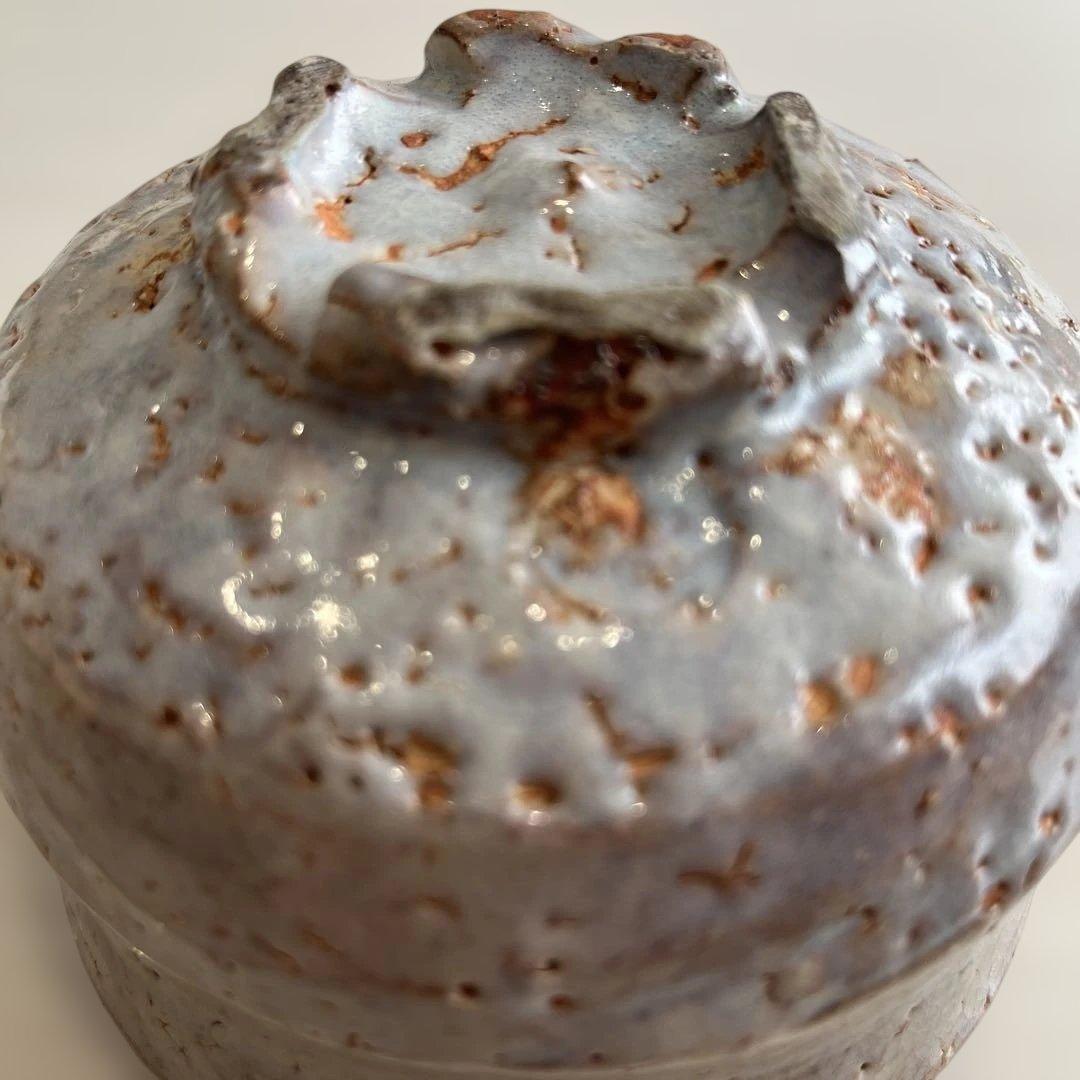 十一世坂高良伊左衛門　萩茶碗　割こうだい