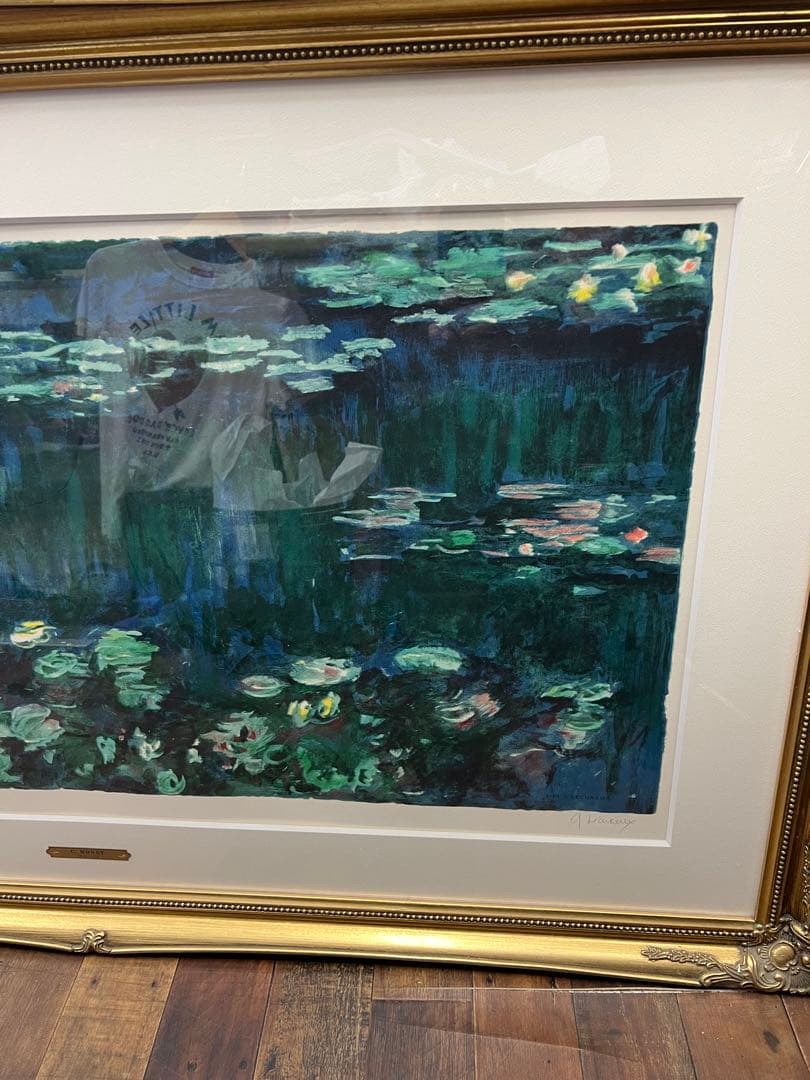 ☆ cizario05oaks様専用☆クロード・モネ 「睡蓮(緑の反映・L)」