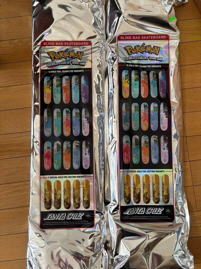 POKEMON SANTA CRUZ ポケモン サンタクルーズ 2本セット