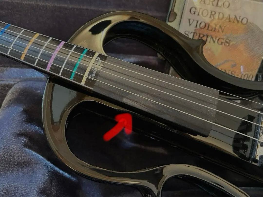 エレキヴァイオリン　Carlo Giordano 始めやすいセット販売！