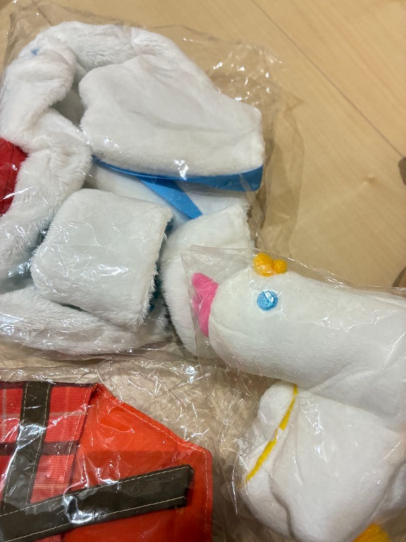 値下 希少 ローソン限定 リラックマ くったりぬいぐるみ きせかえ にわとり